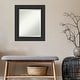 preview thumbnail 8 of 31, Beveled Bathroom Wall Mirror - Shipwreck Black Frame