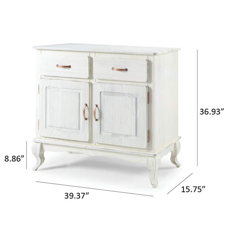 Wood Buffet Sideboard Green | Furniture Dash