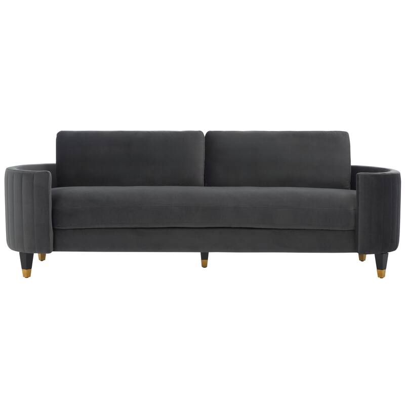 SAFAVIEH Home Winford Velvet Sofa - 91"W x 33"D x 26"H