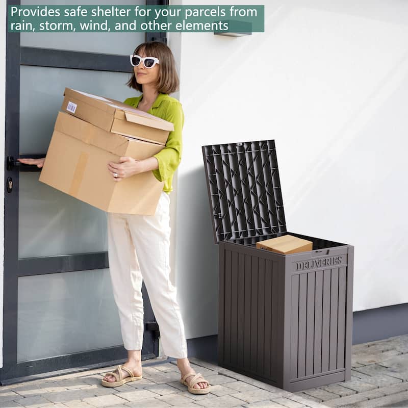 Momei Outdoor Lockable Waterproof Parcel & Storage Box