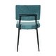 preview thumbnail 10 of 9, Green Fabric Dining Chair Dressing Chairs Stool Side Chairs Set of 2
