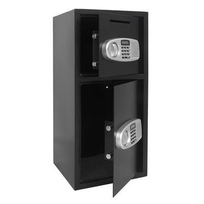 Double Depository Safe Box, Safes And Lock Boxes, Money Box, Safety Boxes for Home, Digital Safe Box