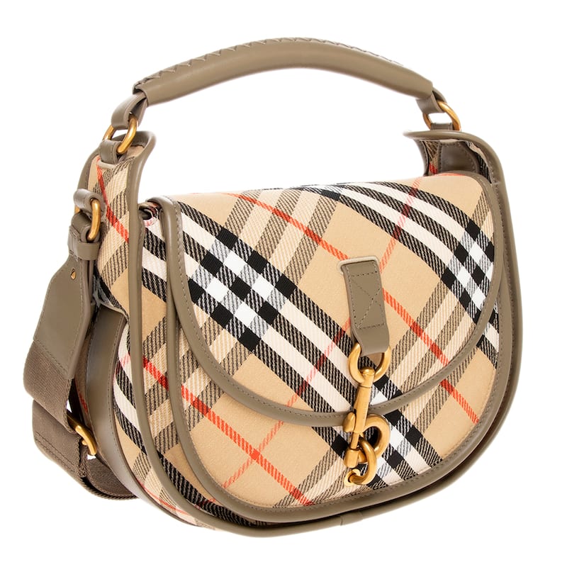 Burberry Small B Clip Messenger Bag