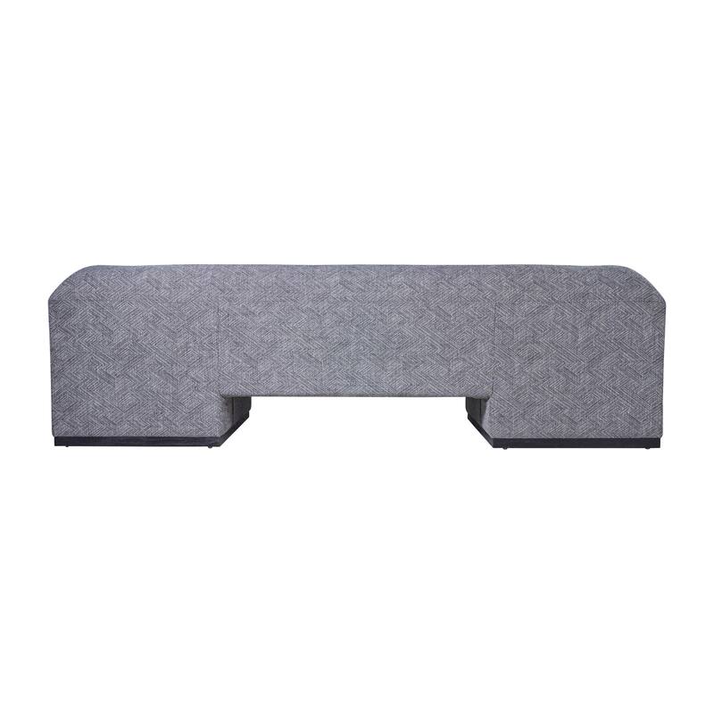 Sagebrook Home Modern Upholstered Sofa - 97" x 35" x 29"