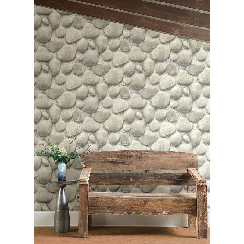 Root Rock Brown Wallpaper