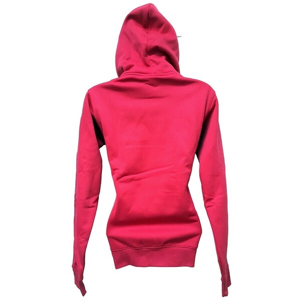 under armour hoodie women red