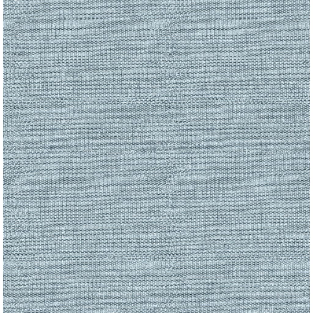 Benson Taupe Faux Fabric Wallpaper