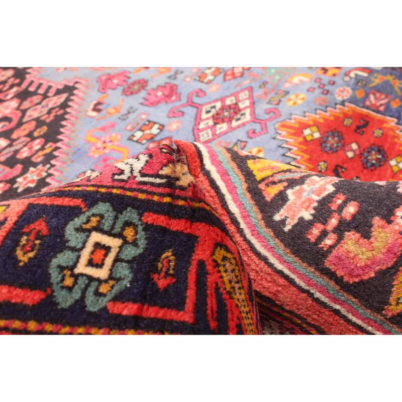 ECARPETGALLERY Hand-knotted Kayseri Black Wool Rug - 4'6 x 7'0