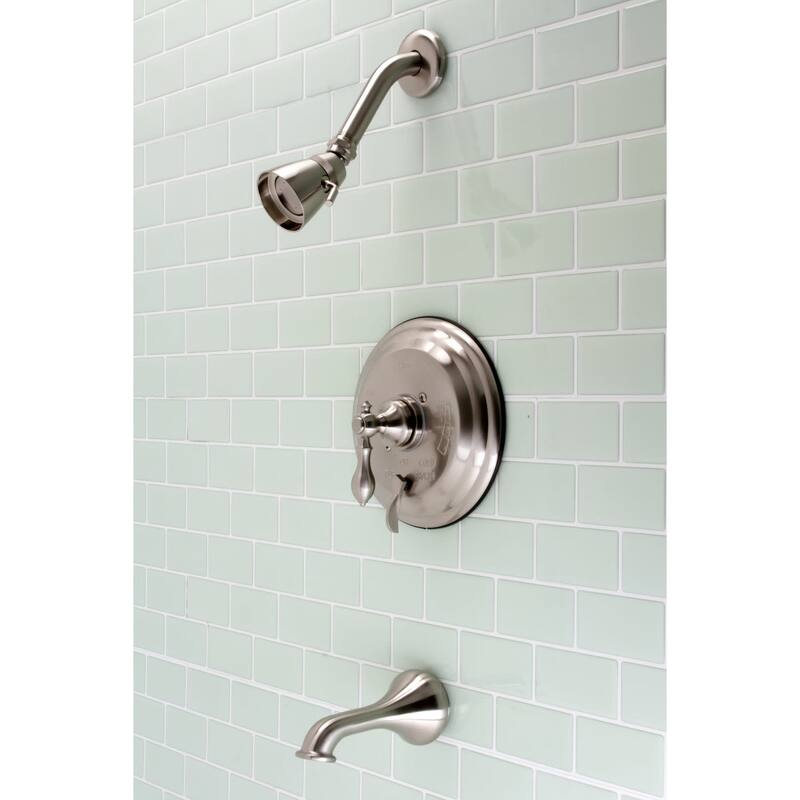 Kingston Brass American Classic Tub and Shower Trim Package With 1.8