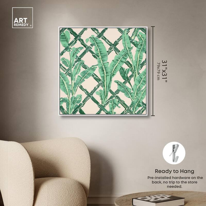 Vibrant Squiggles Canvas by Art Remedy