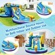 preview thumbnail 4 of 8, Gymax Kids Inflatable Water Slide Park Bounce Castle w/ 50 Ocean Balls