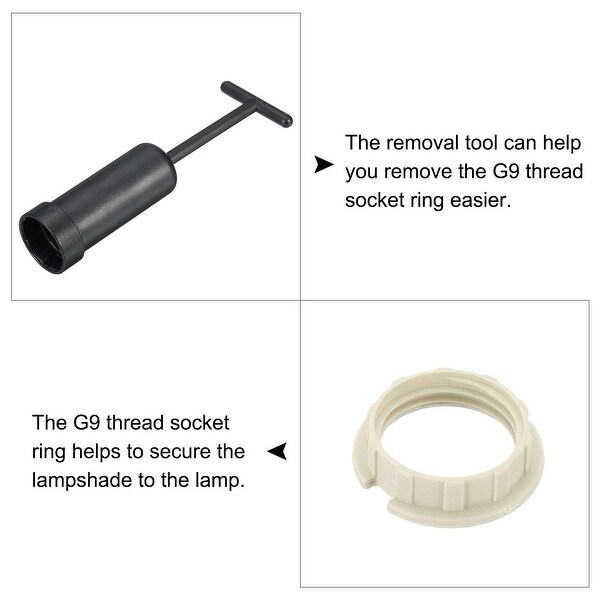 Light shade holder ring deals