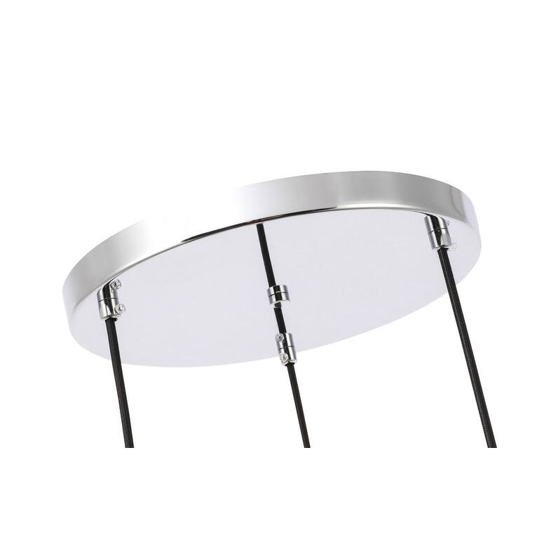 Gerald Glass 3-light Pendant