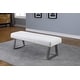 preview thumbnail 3 of 3, Somette Amelia Marbleized Melamine Dining Set with Nook and Bench