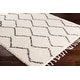 preview thumbnail 9 of 36, Livabliss Jada Moroccan Stripe Shag Area Rug