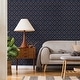 preview thumbnail 2 of 2, Transform Peacock Brown Peel & Stick Wallpaper