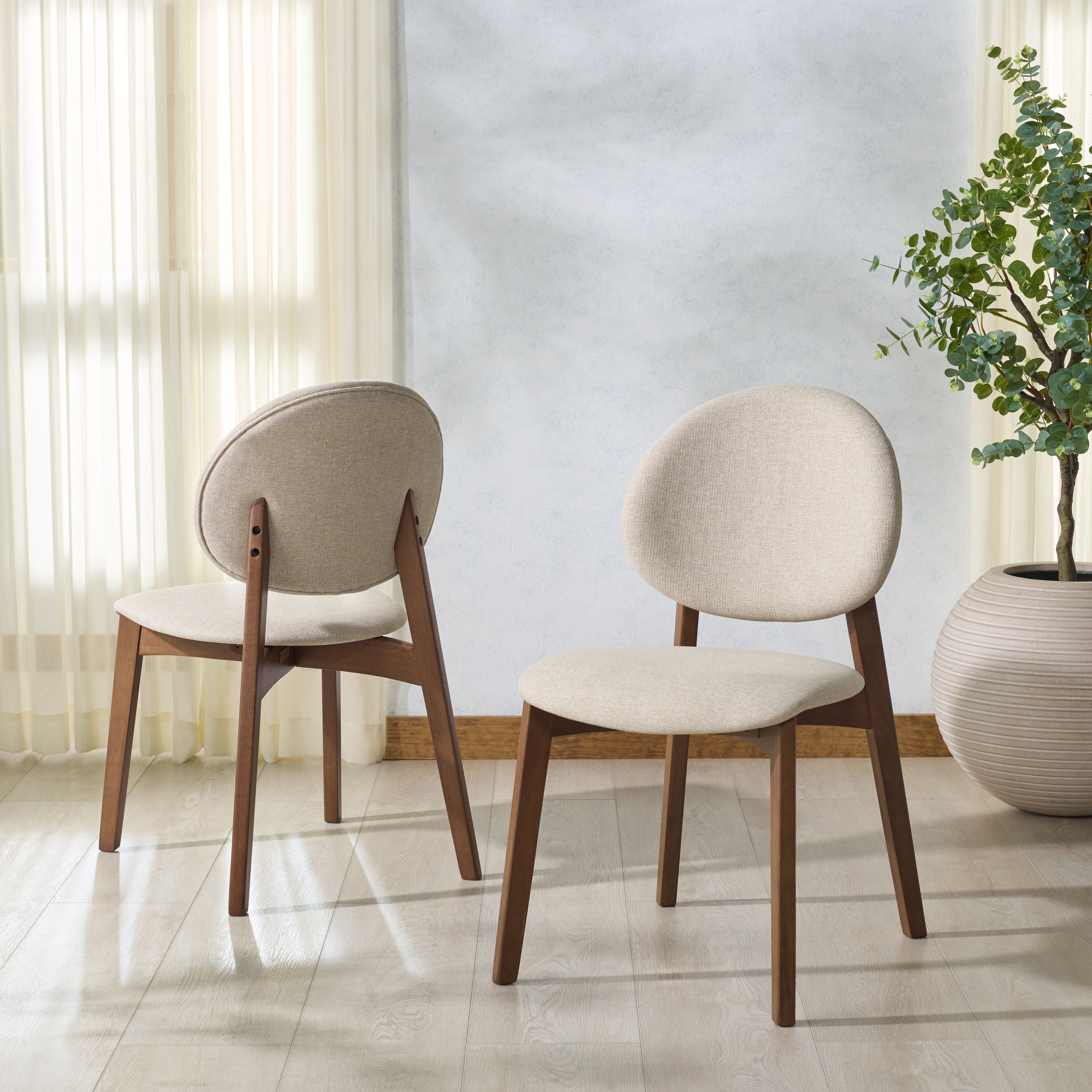 SAFAVIEH Couture Kayleen Dining Chair (Set of 2) - 19"W x 23"D x 33"H