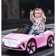 preview thumbnail 22 of 20, 12V Kids Electric Car Ride On Toy with Remote Control, LED Lights, and Safety Features for Ages 3-6