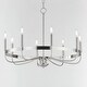 preview thumbnail 6 of 8, Maxim 14498 Frankie 8 Light 29" Wide Taper Candle Style Chandelier