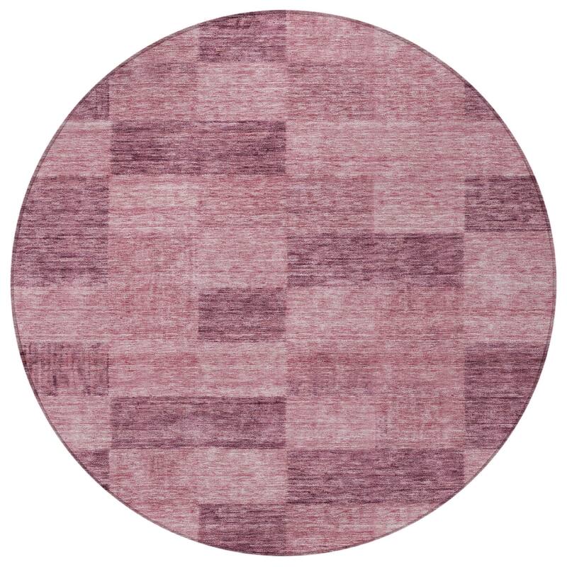 HomeRoots Geometric Transitional Rectangle Outdoor Rug