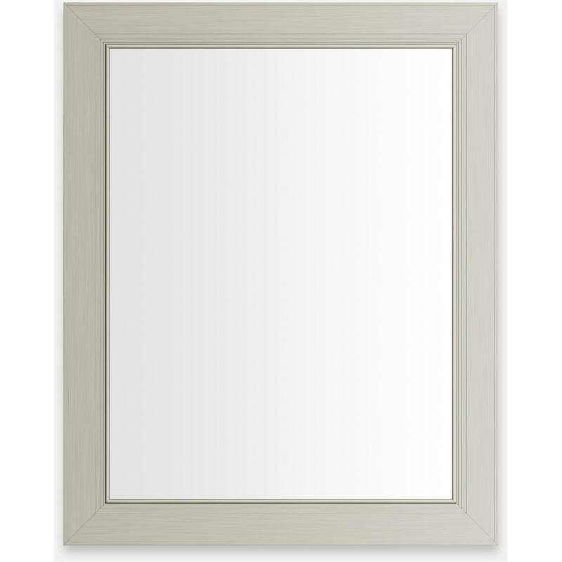Robern D2C2430D4MESC Main Line 23-1/4" x 30" Framed Single Door - Nickel - Nickel Finish