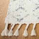 preview thumbnail 99 of 117, SAFAVIEH Berber Fringe Shag Leatha Trellis Rug