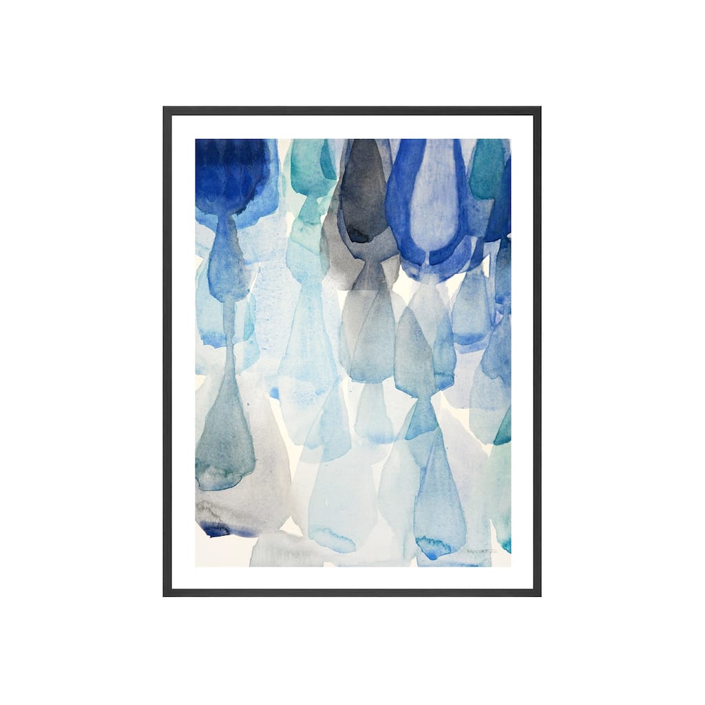Down Pour Framed Print Wall Art by Norman Wyatt Jr.