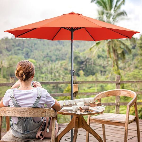 crankless patio umbrella Best Choice Products 10ft 3-Tier Umbrella, Market Sun Shade w/ Tilt Adjustment, Easy Crank Enhance your outdoor comfort with the 10FT Crank Patio Umbrella LAUSAINT HOME Outdoor Patio Umbrella