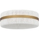 preview thumbnail 1 of 3, Maeve 2-Light Brushed Gold Flush Mount