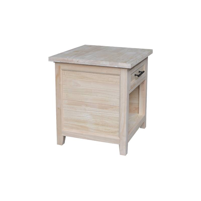 Sanibel Solid Wood End Table