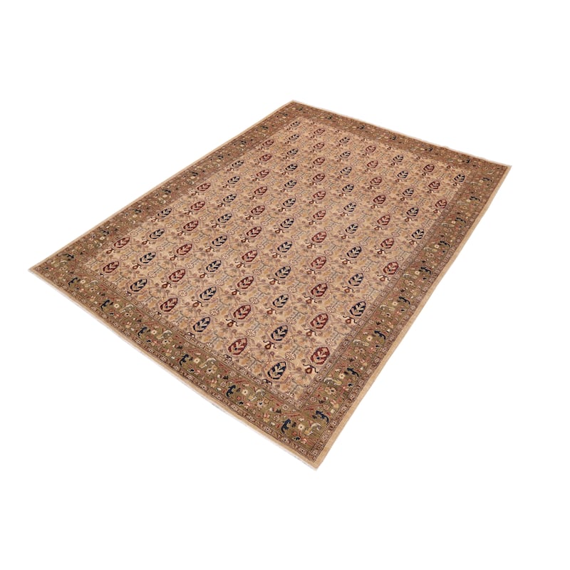 Vintage Herati Bidjar Hand Knotted Wool Rug