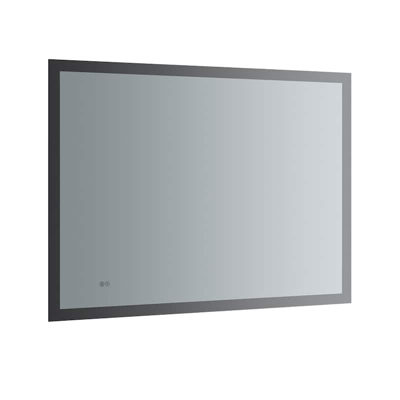 Fresca Luminosa 36" x 48" Framed Bathroom Mirror with Halo LED
