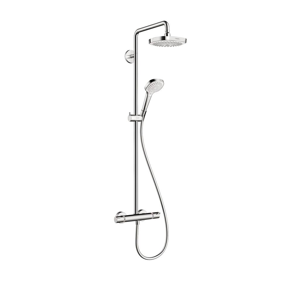 Hansgrohe 04698 Croma Select E Thermostatic Shower System with Shower - Chrome