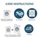preview thumbnail 7 of 7, Serta Microfiber Heated White Mattress Pad