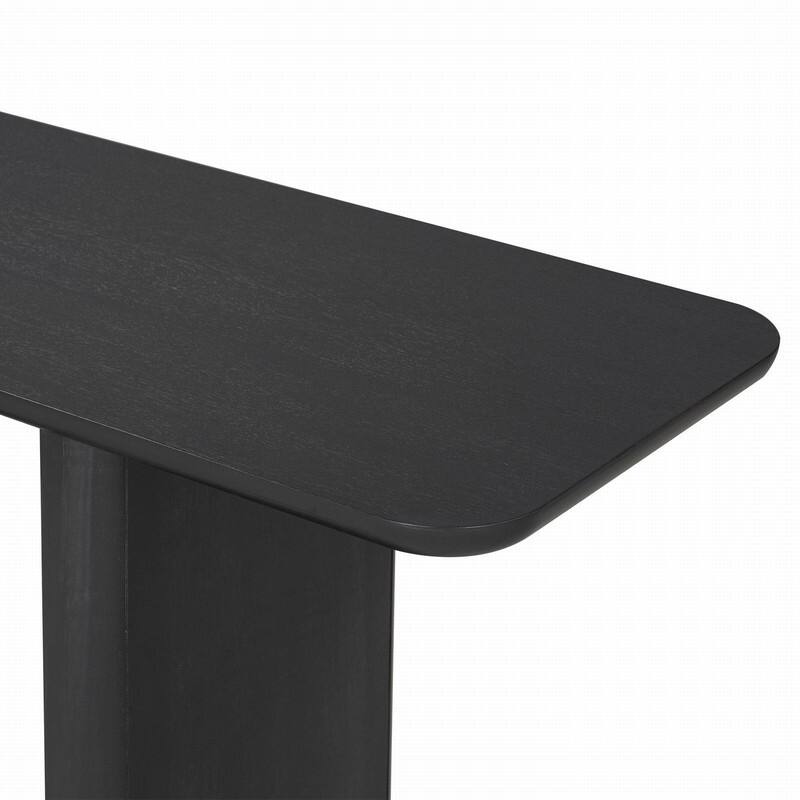 Minimalist 60" Console Table with Bottom Shelf for Stylish Living Spaces