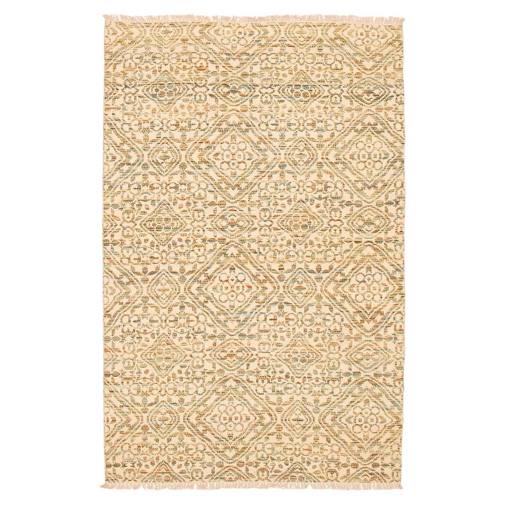 Ankara FW Ivory Kilim 5'1" x 8'0" - 5'1 x 8'0