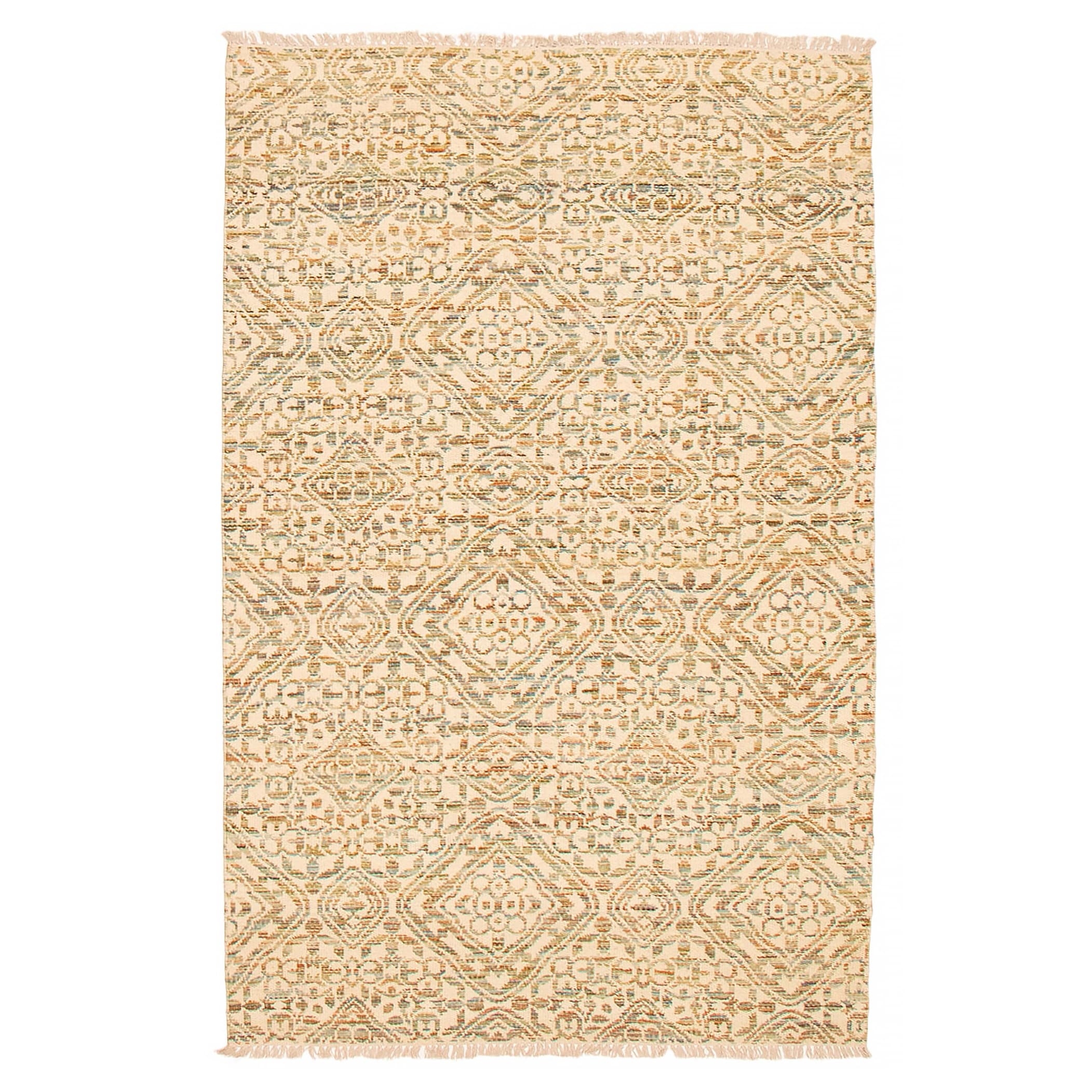 Ankara FW Ivory Kilim 5'1" x 8'0" - 5'1 x 8'0