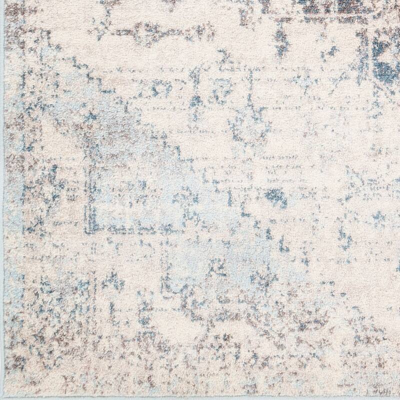 Livabliss Traditional Ankara Medallion Area Rug