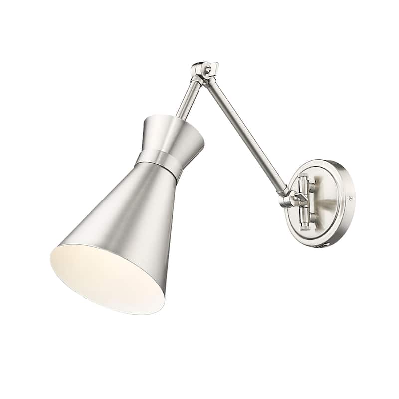 Z-Lite 351S Soriano 7" Tall Wall Sconce - Brushed Nickel
