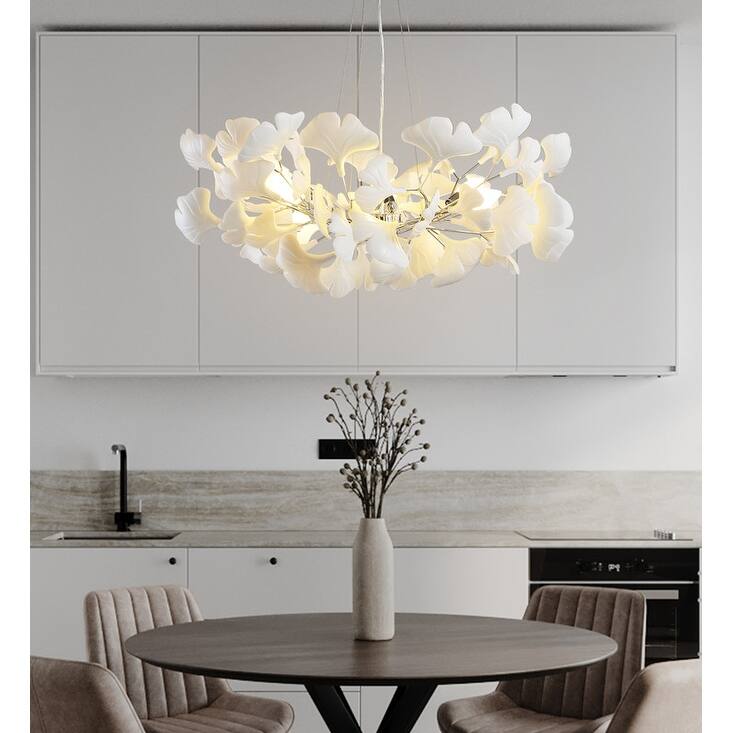 KAYLA Luxury Ginkgo Branch Chandelier for Living Room, Dining Room, Foyer, Kitchen Island