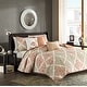 preview thumbnail 2 of 11, Madison Park Arista 6 Piece Printed Quilt Set with Throw Pillows