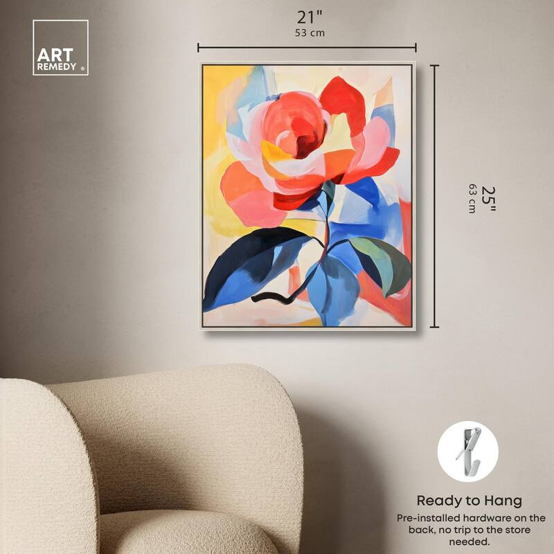 Chromatic Explosion II Canvas by Art Remedy