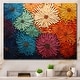 preview thumbnail 1 of 9, Designart "Mid Century Sunburst Serenade III" Mid-century Canvas Art Print