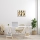 preview thumbnail 14 of 12, Stupell Powerful Women Dancing African Glam Fashion Black Beige Canvas Wall Art - Brown