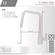 preview thumbnail 17 of 39, STYLISH Kitchen Sink Faucet Single Handle Pull Down Dual Mode Lead Free - Faucet Height: 17" | Spout Height: 9 1/2"