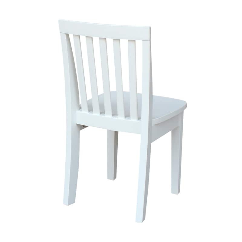 International Concepts Solid Wood Mission Juvenile Chairs - Set of 2