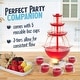 preview thumbnail 3 of 5, Nostalgia Vintage Collection Lighted Party Fountain