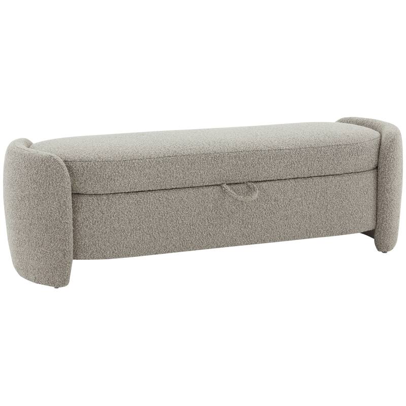 SAFAVIEH Couture Theonia Storage Bench (Fully Assembled) - 60Wx21Dx19H
