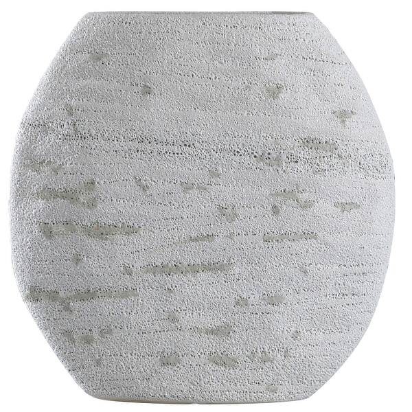 Harp & Finial Delphi Cream Ceramics Vase - Bed Bath & Beyond - 32651131