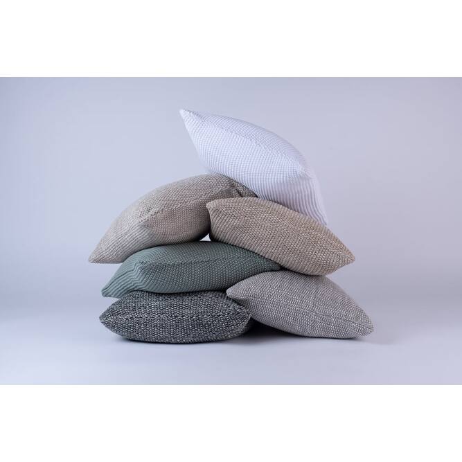 Egan Knitted Coverlet, Stone, King